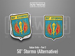 Kitsworld SAV Sticker - Italian Units - 50° Stormo (Alternative) 